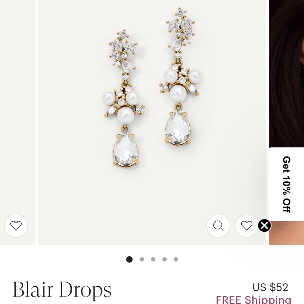 Olive & Piper Gold Blair Drops
